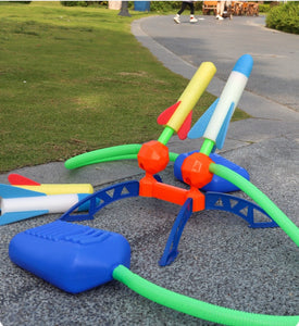 CHILDREN'S ROCKET LAUCHER LAUNCHING TOYS