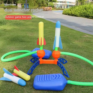 CHILDREN'S ROCKET LAUCHER LAUNCHING TOYS